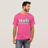 Seien Sie anders als Schafe, die ich scheiße T-Shirt (Vorne ganz)