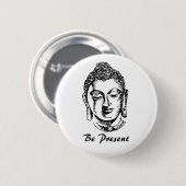 Seien Sie anwesend Button (Vorne & Hinten)