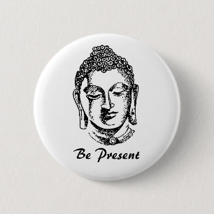 Seien Sie anwesend Button