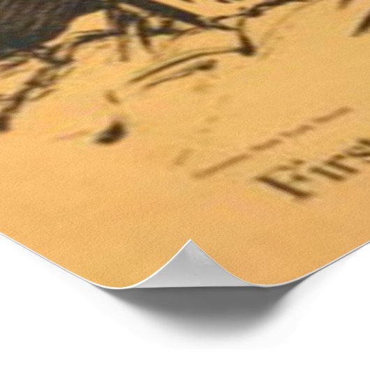 Seien Sie auf dem neuesten Stand - seien Sie ein U Poster (Ecke)