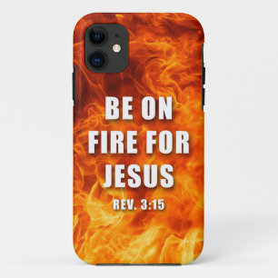 Seien Sie auf Feuer für Jesus Christliches Glauben Case-Mate iPhone Hülle