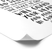 Seien Sie auf nichts bedacht, die Philippinen 4:6 Poster (Ecke)