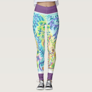 Seien Sie ausdrücken Ihre Freiheit - Yoga flexibe Leggings