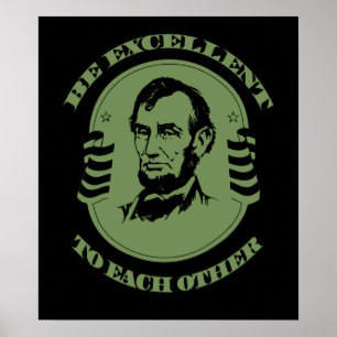 Seien Sie ausgezeichnetes Plakat