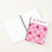 Seien Sie authentisch rosa SpiralNotebook - Bleibe Notizblock (Innenseite)