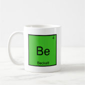 Seien Sie - Beckett lustiges Kaffeetasse (Links)