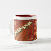 SEIEN Sie Behälter-Mann-Tasse ungehorsam Zweifarbige Tasse (Vorderseite Links)