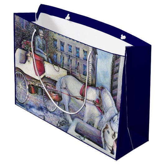 Seien Sie beim nächsten Mal viel ärgerlicher Große Geschenktüte (Rückseite Schrägansicht)