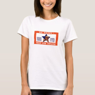 Seien Sie bereit! Behalten Sie ihn zu lächeln -- T-Shirt