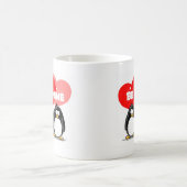Seien Sie Bergwerk-Pinguine Kaffeetasse (Mittel)