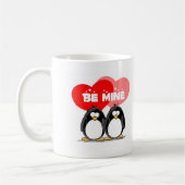 Seien Sie Bergwerk-Pinguine Kaffeetasse (Links)