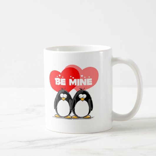 Seien Sie Bergwerk-Pinguine Kaffeetasse (Rechts)