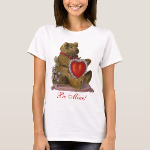 Seien Sie Bergwerkteddy-Bärvalentine-T - Shirt