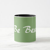 "Seien Sie beste" Kaffee-Tasse Tasse (Zentrum)