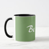 "Seien Sie beste" Kaffee-Tasse Tasse (Links)