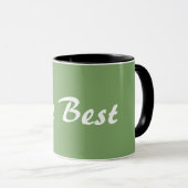 "Seien Sie beste" Kaffee-Tasse Tasse (VorderseiteRechts)