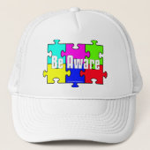 "Seien Sie bewusste" Truckerkappe (Vorderseite)