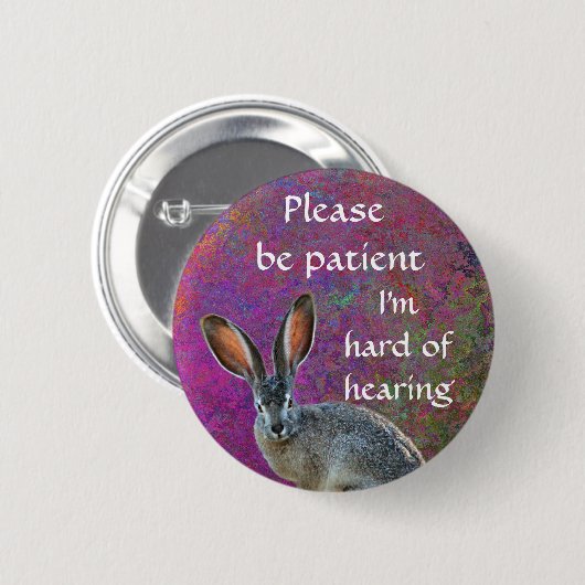 Seien Sie bitte ich sind hart vom Button (Vorne & Hinten)