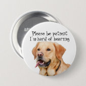 Seien Sie bitte ich sind hart vom Button (Vorne & Hinten)