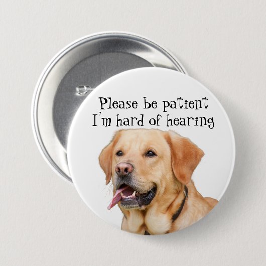 Seien Sie bitte ich sind hart vom Button (Vorne & Hinten)