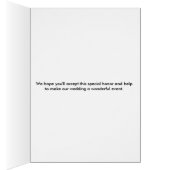 Seien Sie bitte unsere Ketubah Zeuge-Karte (Innen (Rechts))