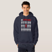 Seien Sie - Bodybuilder unterschiedlich Hoodie (Vorne ganz)