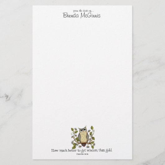 Seien Sie - Briefpapier klug (Vorderseite)