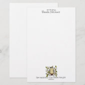 Seien Sie - Briefpapier klug (Vorne/Hinten)