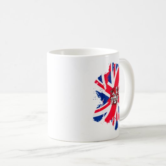 Seien Sie britische Flagge UK Engli-Shirt_1 Kaffeetasse (VorderseiteRechts)