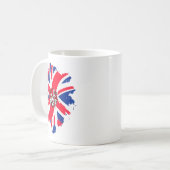 Seien Sie britische Flagge UK Engli-Shirt_1 Kaffeetasse (Vorderseite Links)