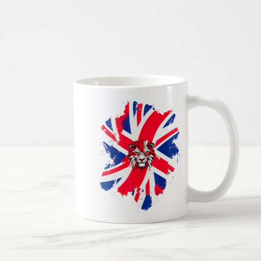 Seien Sie britische Flagge UK Engli-Shirt_1 Kaffeetasse (Rechts)