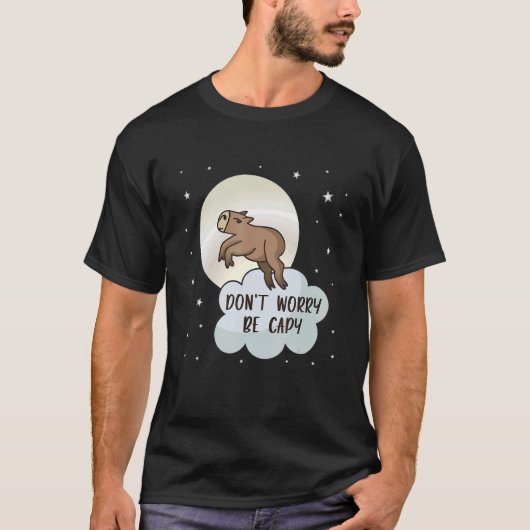 Seien Sie Capybara Capybara Meme Niedlich Capybara T-Shirt (Vorderseite)