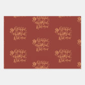 Seien Sie dankbar für die Blätter der Herbstmaple (Vorderseite 3)