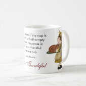 Seien Sie dankbar Kaffeetasse (VorderseiteRechts)