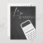 Seien Sie dankbar Postkarte (Vorne/Hinten)