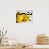 Seien Sie dankbar und zählen Sie Ihre Segnungen 3 Poster (Küche)