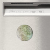 Seien Sie das ändernde Ghandi-Zitat Magnet (In Situ (Geschirrspüler))