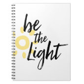 Seien Sie das helle Notizbuch Notizblock (Vorderseite)