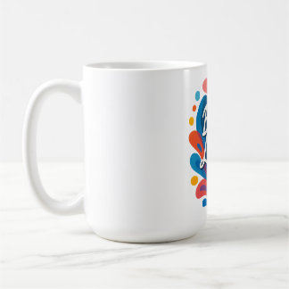 Seien Sie das Licht inspirierender farbiger Typogr Kaffeetasse