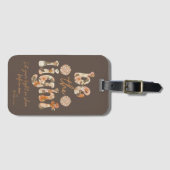 Seien Sie das Licht mit der Bibel Verse Gepäckanhänger (Vorderseite (Horizontal))