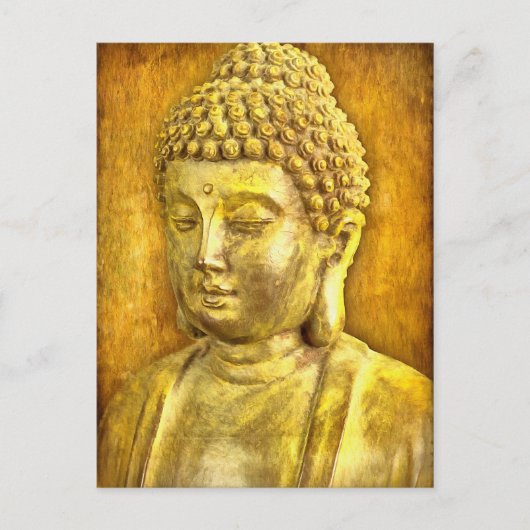 Seien Sie der Buddha Postkarte (Vorderseite)