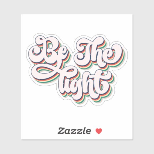 Seien Sie der Christliche Glaube Vinyl Sticker (Blatt)