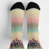 Seien Sie der Führer Ihres Lebens Socken (Oben)