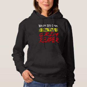 Seien Sie der grimmige Sensenmann Playoffs Coach P Hoodie