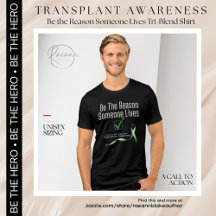 Seien Sie der Grund, warum jemand das Tri-Blend-Sh