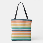 Seien Sie der leichte Retro Inspiration Shopping Tasche (Rückseite)