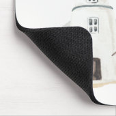 Seien Sie der Leuchtturm Wasserfarbenprädikat Mousepad (Ecke)