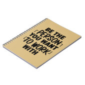 Seien Sie der Motivierend Preis Notizblock (Linke Seite)