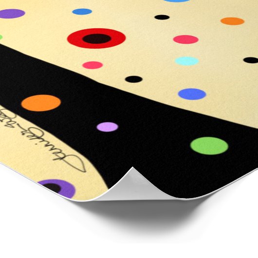 Seien Sie der nette Kindergartenbaum Poster (Ecke)