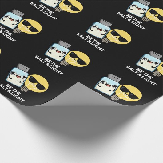 Seien Sie der Salz und Licht lustige Bibel Puppe D Geschenkpapier (Ecke)